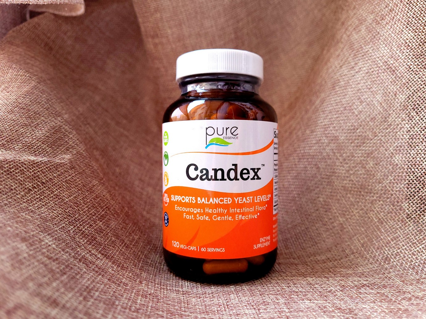 Pure Essence, Candex, 120 растительных капсул — изображение 4