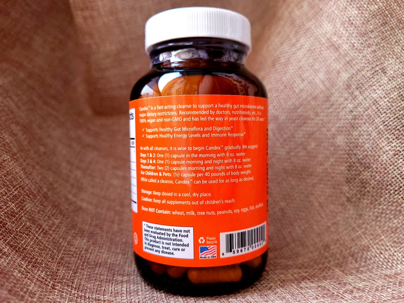 Pure Essence, Candex, 120 растительных капсул — изображение 6